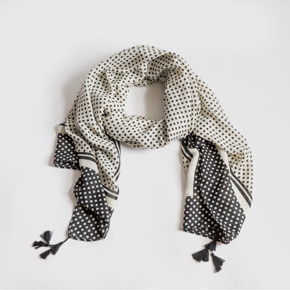 Light Weight Polka Dot Scarf - Picture 5 of 7
